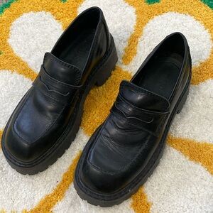 Mango platform loafers sz. 38 (like new!)